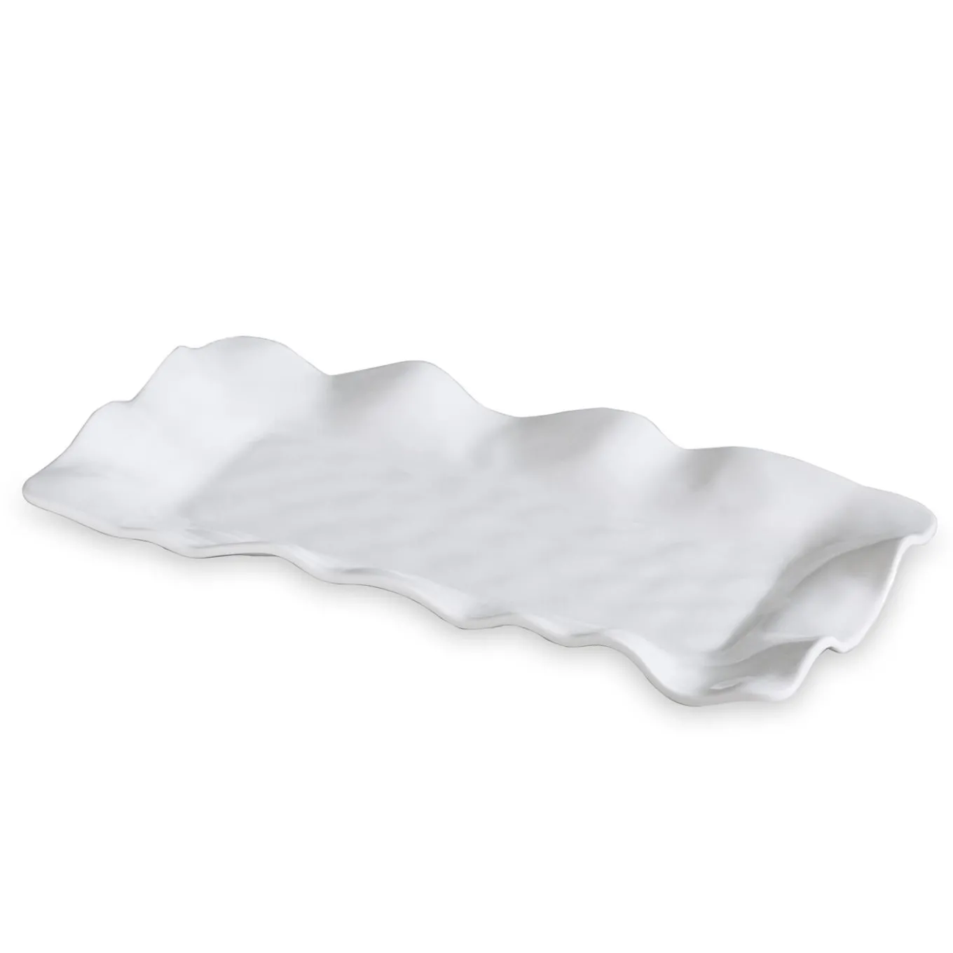 VIDA Havana Long Rectangular Tray (White)