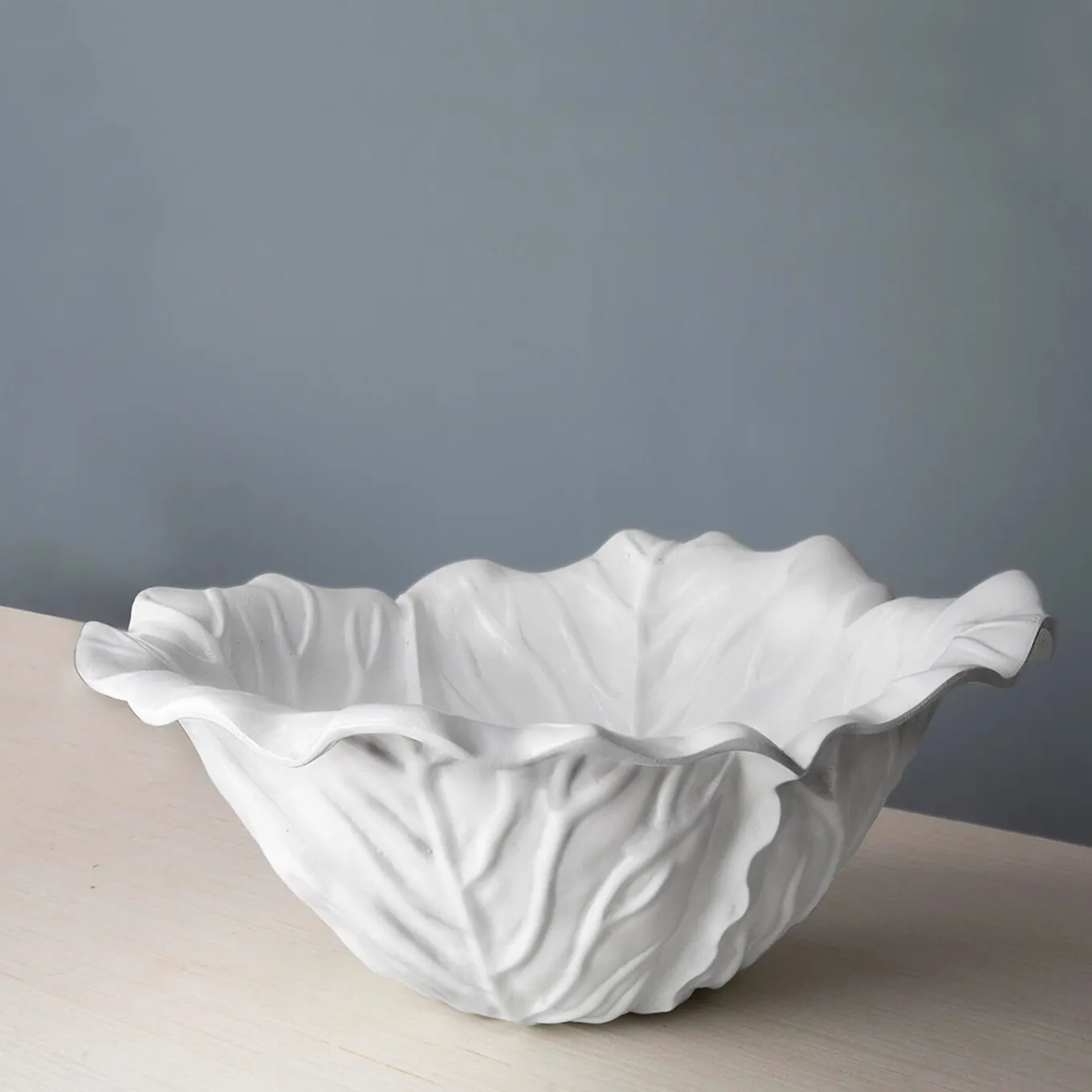 VIDA Lettuce Large Bowl (White)