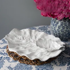 VIDA Lettuce Leaf Chip & Dip (White)