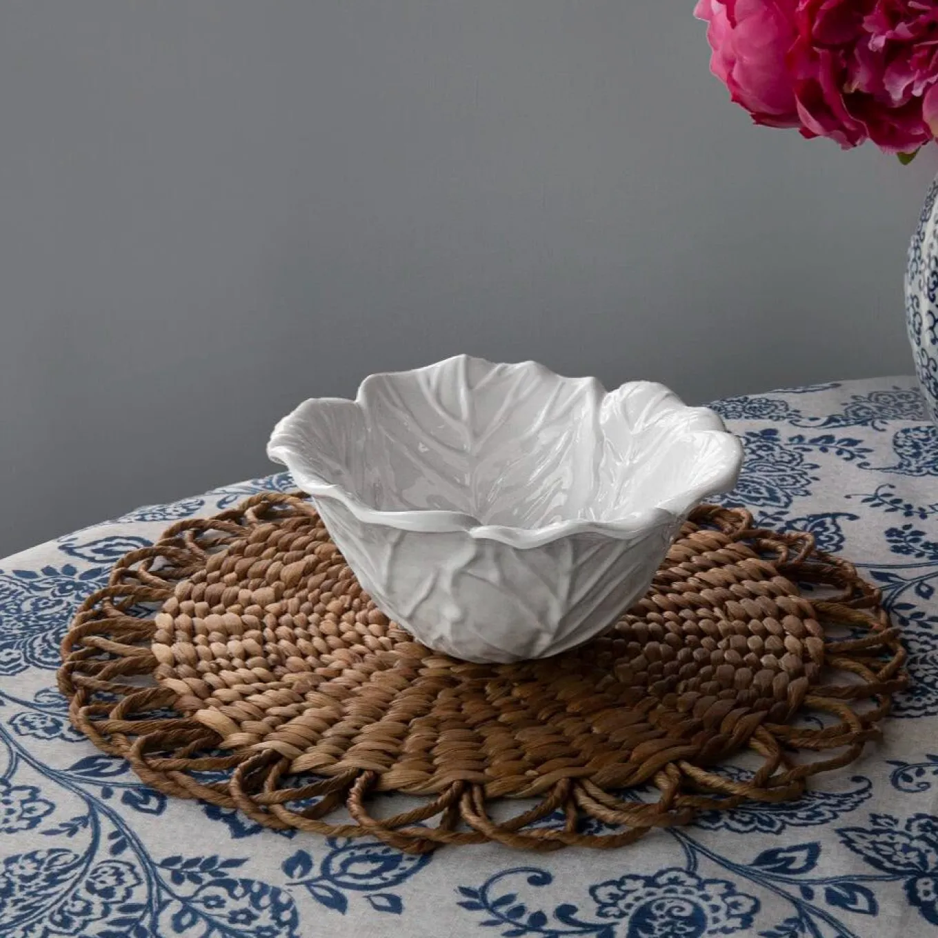 VIDA Lettuce Small Bowl (White)