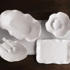 VIDA Nube Bowl with Dip (White)