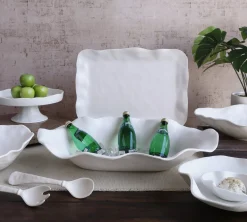 VIDA Nube Extra Large Oval Centerpiece (White)