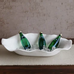 VIDA Nube Extra Large Oval Centerpiece (White)