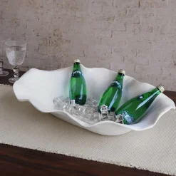 VIDA Nube Extra Large Oval Centerpiece (White)