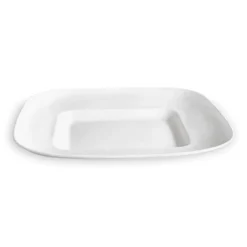 VIDA Nube Extra Large Rectangle Centerpiece (White)