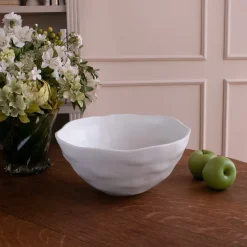 VIDA Nube Large Deep Round Bowl White