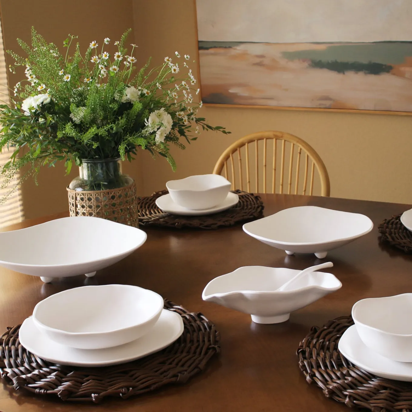 VIDA Nube Large Lissa Bowl (White)