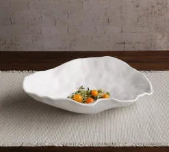 VIDA Nube Large Oval Bowl (White)