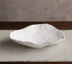 VIDA Nube Large Oval Bowl (White)