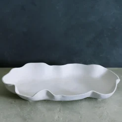 VIDA Nube Large Platter (White)