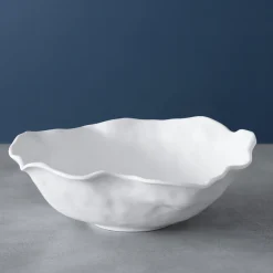 VIDA Nube Large Round Bowl (White)