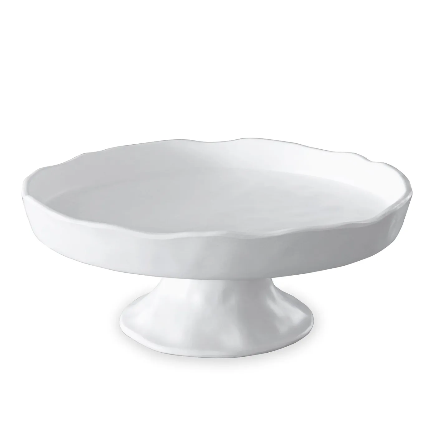 VIDA Nube Round Pedestal Cake Plate (White)