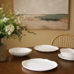 VIDA Nube Salad Plate Set of 4 (White)