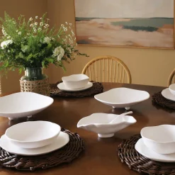 VIDA Nube Salad Plate Set of 4 (White)