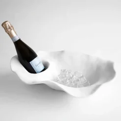 VIDA Ocean Oyster Champagne Bucket (White)