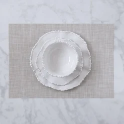 VIDA Rectangular Woven Placemats Set of 4 (Natural)