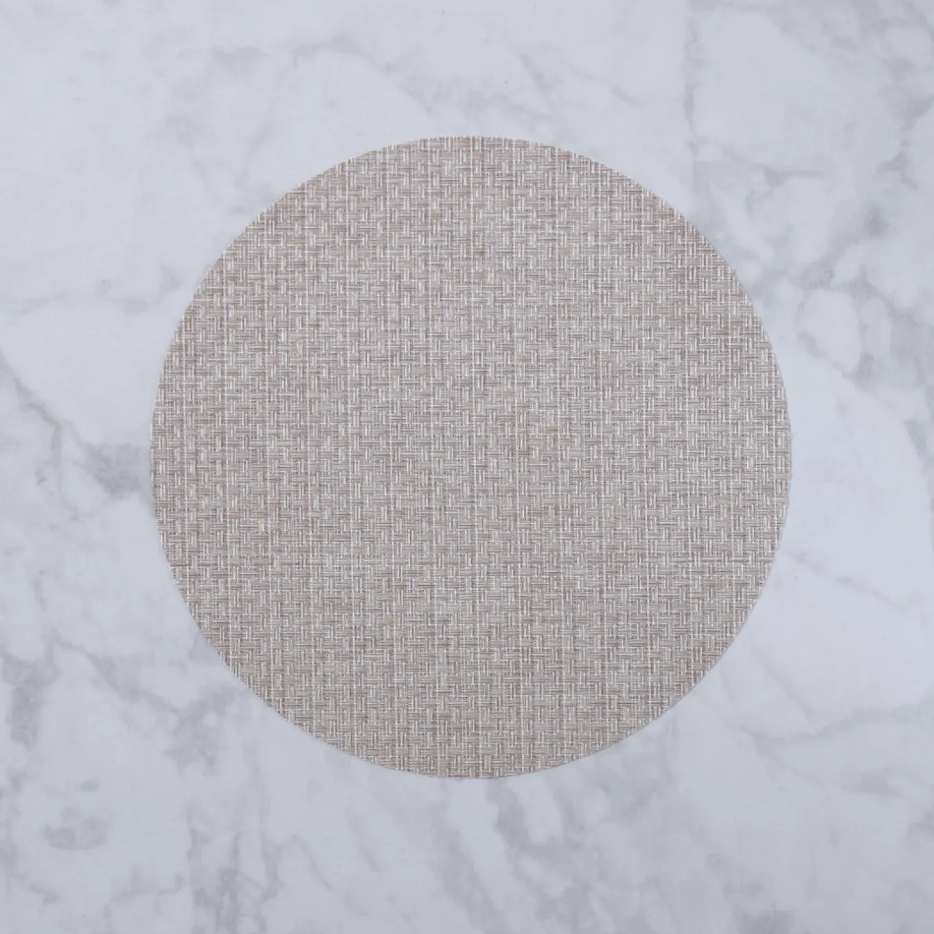 VIDA Round Woven Placemat Set of 4 (Rattan)