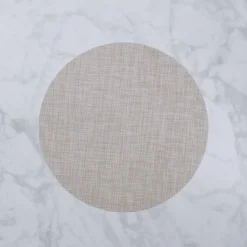 VIDA Round Woven Placemat Set of 4 (Natural)