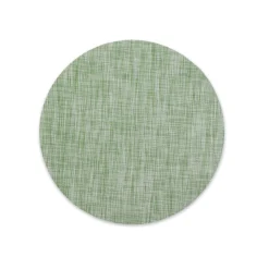 VIDA Round Woven Placemats Set of 4 (Green)
