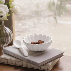 VIDA Vienna Mini Bowl with Spoon White