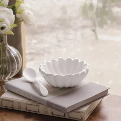 VIDA Vienna Mini Bowl with Spoon White