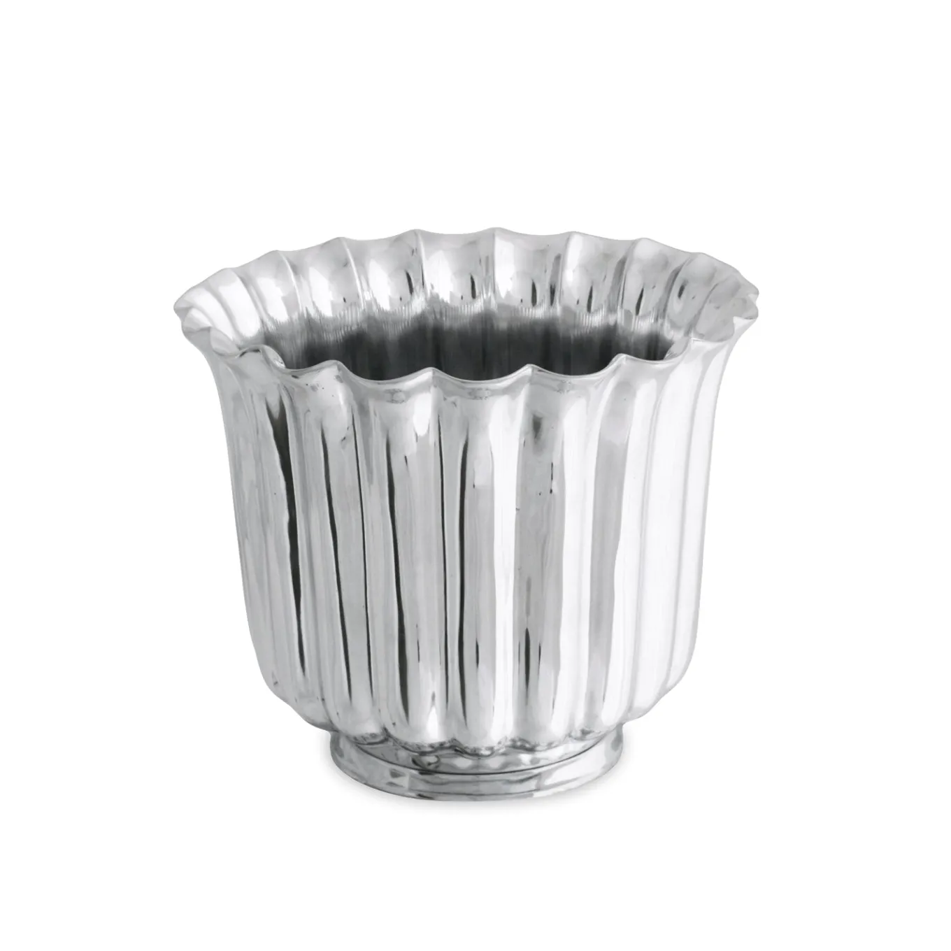VINTAGE Fluted Ice Bucket