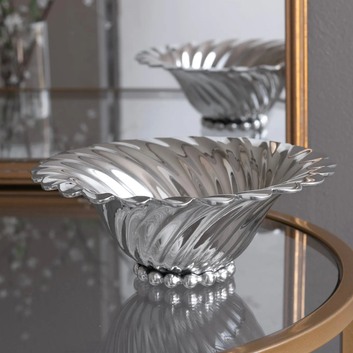 VINTAGE Vienna Small Bowl with Pearl Base